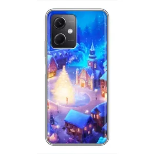 Різдвяні Чохли для Xiaomi Redmi Note 12 (5G) (VPrint) (Різдвяне місто)