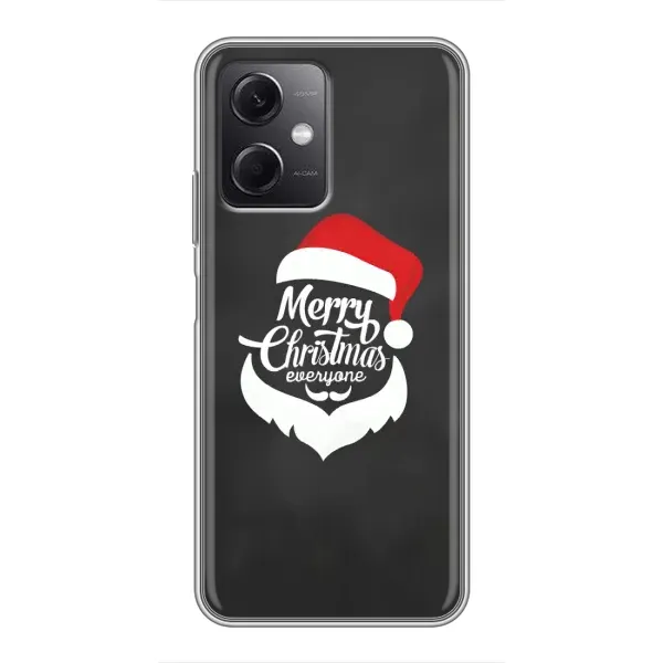 Чехол с принтом «Санта Крисмас» для Xiaomi Redmi Note 12 (5G)