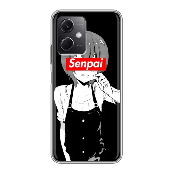 Чехол с принтом «Senpai» для Xiaomi Redmi Note 12 (5G)