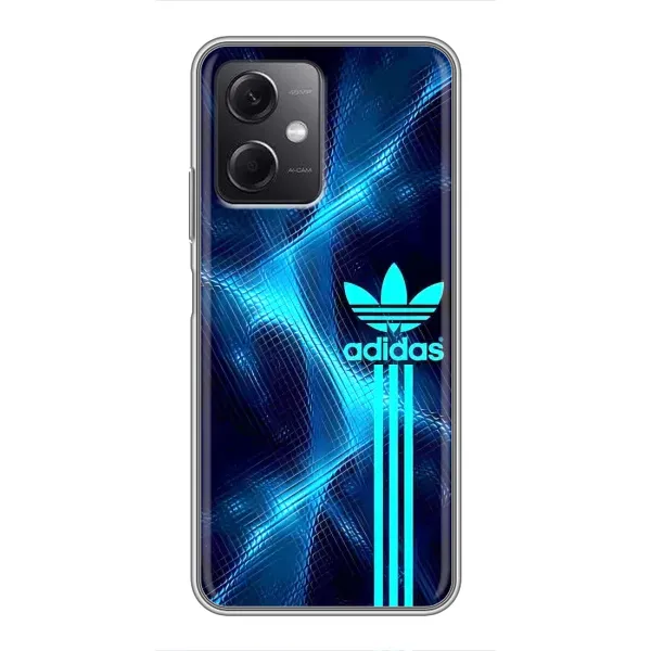 Чехол с принтом «Синий Адидас» для Xiaomi Redmi Note 12 (5G)