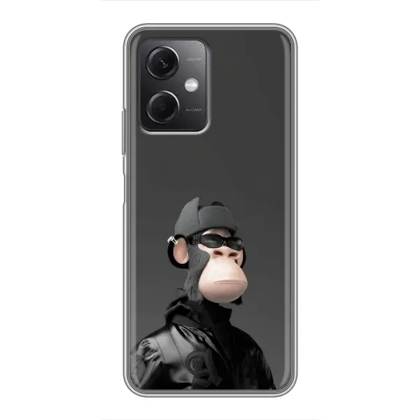 Чехол с принтом «стильная обезьяна NFT» для Xiaomi Redmi Note 12 (5G)