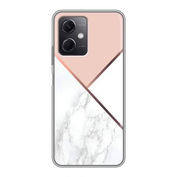Чехол с принтом «Тройной мрамор» для Xiaomi Redmi Note 12 (5G)