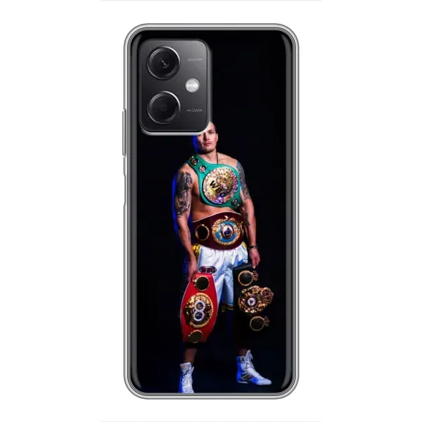 Чехол с принтом «Усик с поясами» для Xiaomi Redmi Note 12 (5G)
