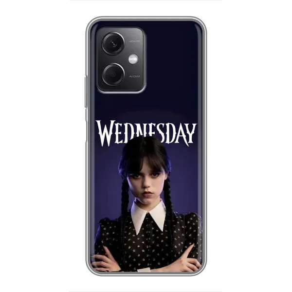 Чехол с принтом «Wednesday» для Xiaomi Redmi Note 12 (5G)