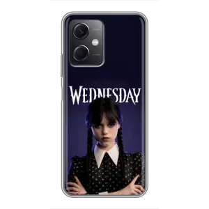 Силиконовый чехол с картинкой для Xiaomi Redmi Note 12 (5G) (Wednesday)