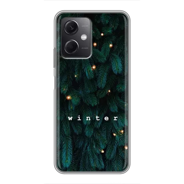 Чехол с принтом «Winter» для Xiaomi Redmi Note 12 (5G)