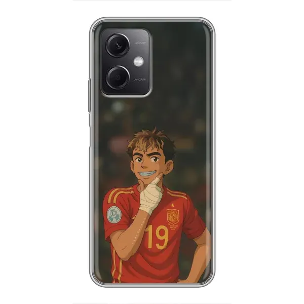 Чехол с принтом «Ямаль аниме» для Xiaomi Redmi Note 12 (5G) Чехол с принтом «Ямаль аниме» для Xiaomi Redmi Note 12 (5G)