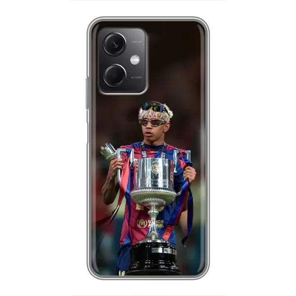 Чехол с принтом «Ямаль с кубком» для Xiaomi Redmi Note 12 (5G) Чехол с принтом «Ямаль с кубком» для Xiaomi Redmi Note 12 (5G)