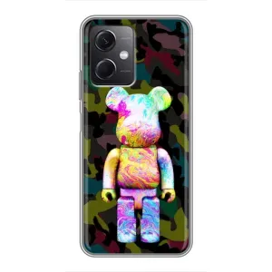 Чехлы для Xiaomi Redmi Note 12 (5G) - Bearbrick Louis Vuitton (PREMIUMPrint) (Яркий Bearbrick)
