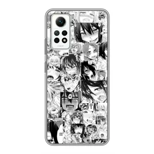 Чохли Персонажі Аніме Наруто для Xiaomi Redmi Note 12 Pro (4g) (AlphaPrint) (Ahegao manga)