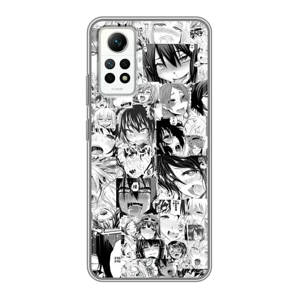Чохол з принтом «Ahegao manga» для Xiaomi Redmi Note 12 Pro (4g)