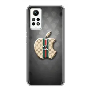 Чохли  GUCCI для Сяомі Редмі Нот 12 Про (4g) (AlphaPrint) (Apple gucci)