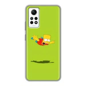 Чjхол з Сімпсонами для Xiaomi Redmi Note 12 Pro (4g) (VPrint) (Барт Сімпсон)
