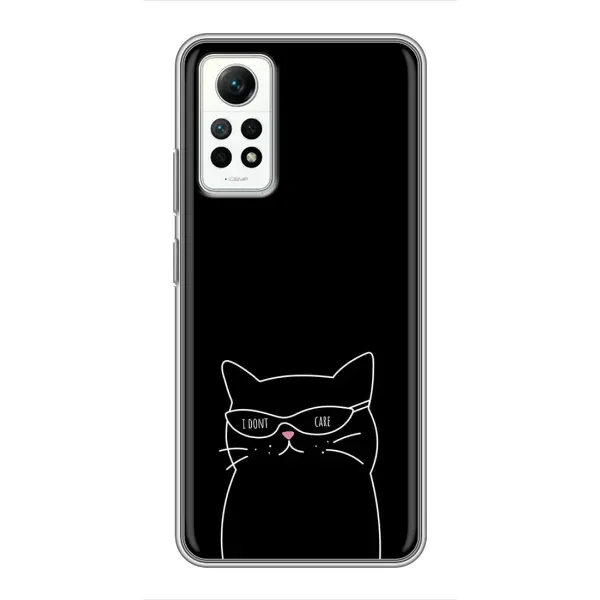 Чехол с принтом «Равнодушный кот» для Xiaomi Redmi Note 12 Pro (4g) Чехол с принтом «Равнодушный кот» для Xiaomi Redmi Note 12 Pro (4g)