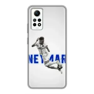 Чехол Неймар для Xiaomi Redmi Note 12 Pro (4g) (AlphaPrint) (Бразилец Неймар)