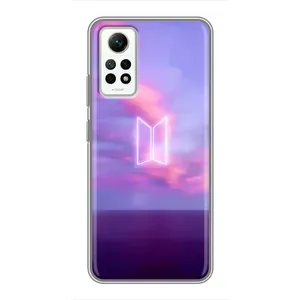 Чохли BTS для Xiaomi Redmi Note 12 Pro (4g) (AlphaPrint) (BTS логотип)