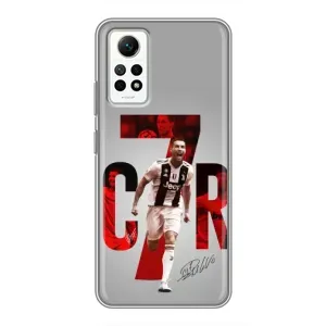 Чехол Криштиану Роналду для Xiaomi Redmi Note 12 Pro (4g) (AlphaPrint) (C7R)