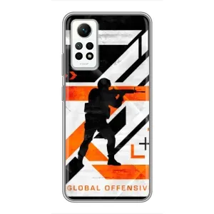 Чохли з тематикою Кіберспорт для Xiaomi Redmi Note 12 Pro (4g) (VPrint) (Cs:Go)
