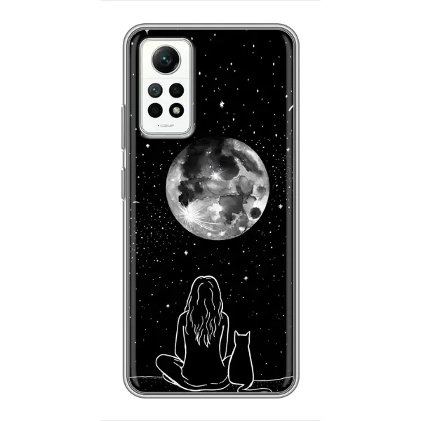 Чехол с принтом «Девушка с котом» для Xiaomi Redmi Note 12 Pro (4g) Чехол с принтом «Девушка с котом» для Xiaomi Redmi Note 12 Pro (4g)