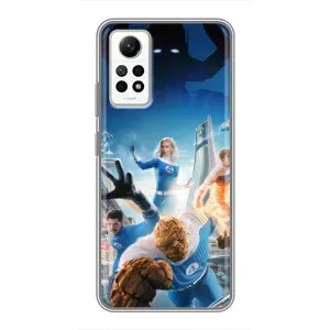 Чохол з принтом Фантастична четвірка для Xiaomi Redmi Note 12 Pro (4g) (Герої Фантастична Четвірка)