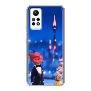 Чохол Зоотрополіс на Xiaomi Redmi Note 12 Pro (4g) (Романтичний вечір Зоотрополіс)