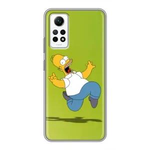 Чjхол з Сімпсонами для Xiaomi Redmi Note 12 Pro (4g) (VPrint) (Гомер Сімпсон)