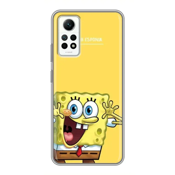Чехол с принтом «Губка Боб» для Xiaomi Redmi Note 12 Pro (4g)