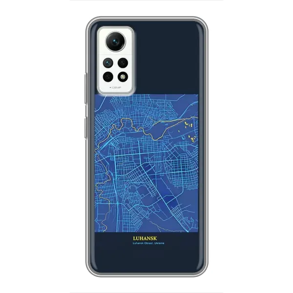Чохол з принтом «Луганськ» для Xiaomi Redmi Note 12 Pro (4g)