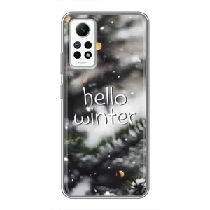 Новорічні, Святкові Чохли для Xiaomi Redmi Note 12 Pro (4g) - 2024 год (Hello winter)
