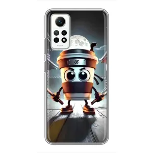 Чохол з мемом Тралалело тралала на Xiaomi Redmi Note 12 Pro (4g) (Капучіно асасіно)