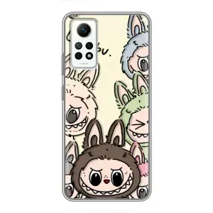 Чохол з Лабубу на Xiaomi Redmi Note 12 Pro (4g) (Золота мавпа Bored Ape)