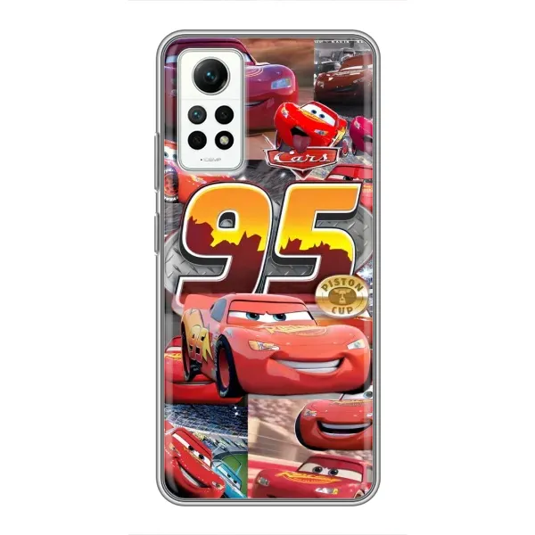 Чохол з принтом «Колаж Блискавка Маквін» для Xiaomi Redmi Note 12 Pro (4g)