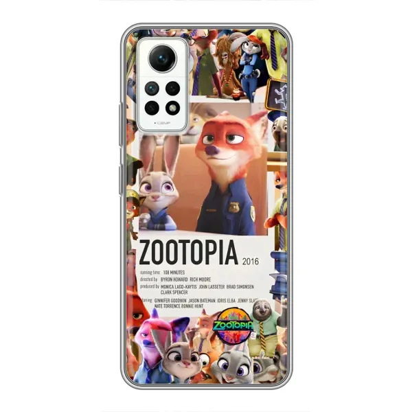 Чохол з принтом «Постер Зоотрополіс» для Xiaomi Redmi Note 12 Pro (4g) Чохол з принтом «Постер Зоотрополіс» для Xiaomi Redmi Note 12 Pro (4g)