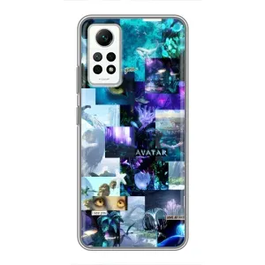 Чохли з фільму АВАТАР для Xiaomi Redmi Note 12 Pro (4g) (AlphaPrint) (колаж Аватар)