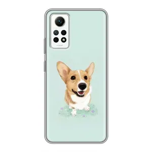 Чохли з собаками для Xiaomi Redmi Note 12 Pro (4g) (VPrint) (Коргі)