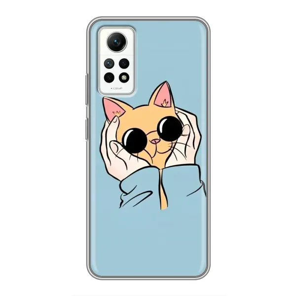 Чехол с принтом «Котик в очках» для Xiaomi Redmi Note 12 Pro (4g) Чехол с принтом «Котик в очках» для Xiaomi Redmi Note 12 Pro (4g)