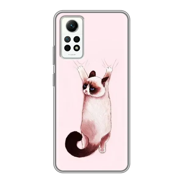 Чехол с принтом «Котик падает» для Xiaomi Redmi Note 12 Pro (4g) Чехол с принтом «Котик падает» для Xiaomi Redmi Note 12 Pro (4g)