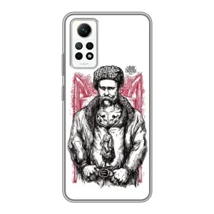 Чохли для Xiaomi Redmi Note 12 Pro (4g) с принтом Тараса Шевченко (AlphaPrint) (Козак Шевченко)