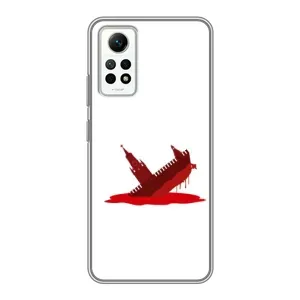 Чехол с принтом (Русский корабль...) для Сяомі Редмі Нот 12 Про (4g) (AlphaPrint) (Кремлівський Корабель)