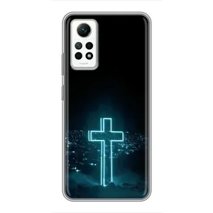 Християнські Чохли для Xiaomi Redmi Note 12 Pro (4g) (AlphaPrint) (Хрест і місто)