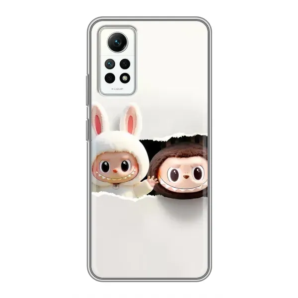Чохол з принтом «Лабубу» для Xiaomi Redmi Note 12 Pro (4g)