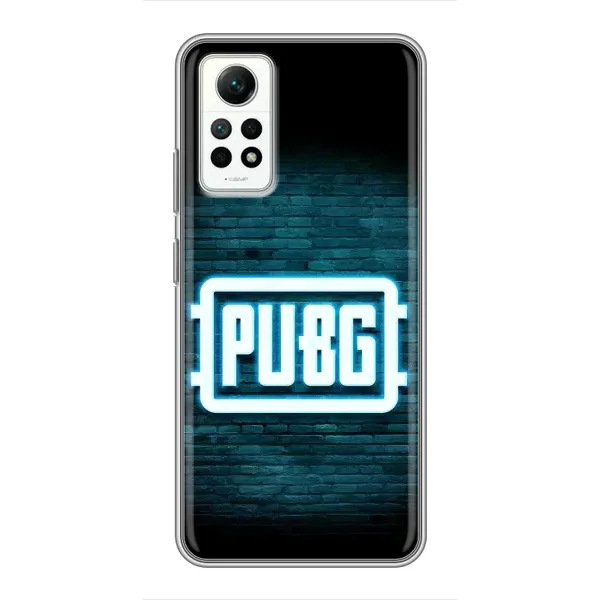 Чохол з принтом «Лого PUBG» для Xiaomi Redmi Note 12 Pro (4g)