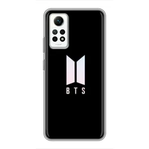 Чохли BTS для Xiaomi Redmi Note 12 Pro (4g) (AlphaPrint) (Лого BTS)