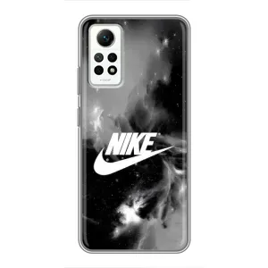 Чехол для Xiaomi Redmi Note 12 Pro (4g) - с принтом Найк (AlphaPrint) (Лого Найк)