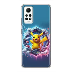 Чохол з Пікачу на Xiaomi Redmi Note 12 Pro (4g) (Лого Пікачу)