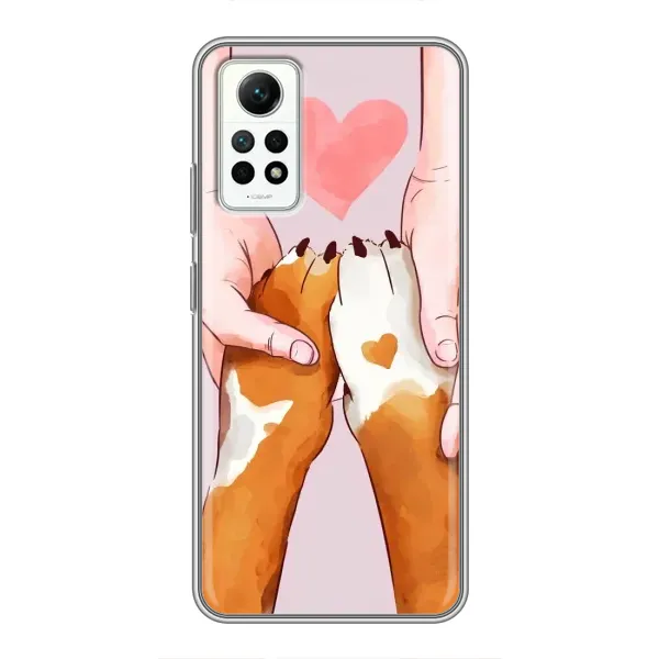 Чехол с принтом «Любовь к собакам» для Xiaomi Redmi Note 12 Pro (4g)