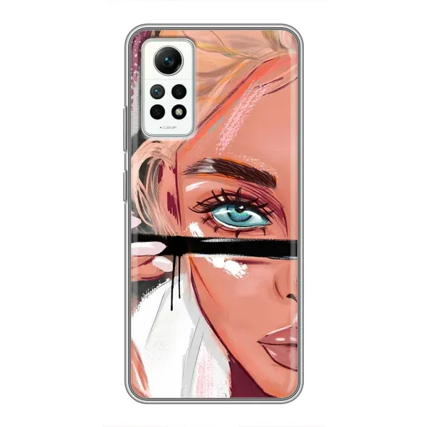 Чохол з принтом «Макіяж» для Xiaomi Redmi Note 12 Pro (4g)