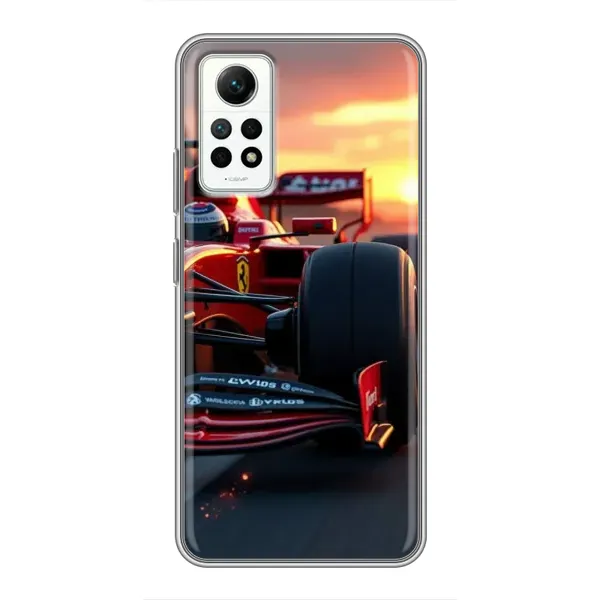 Чехол с принтом «Макларен на закате» для Xiaomi Redmi Note 12 Pro (4g)