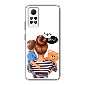 Чохол з друком для Xiaomi Redmi Note 12 Pro (4g) - (Мама з дитинкою) (AlphaPrint) (Мама з синочком)