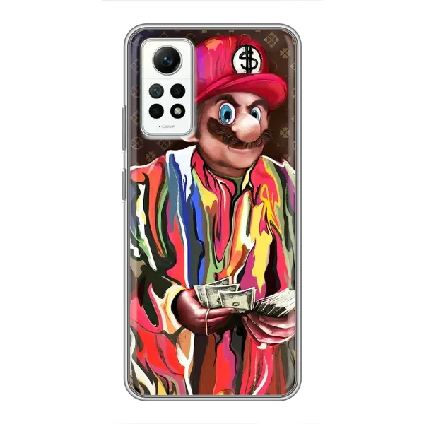 Чохол з принтом «Mario LV» для Xiaomi Redmi Note 12 Pro (4g)